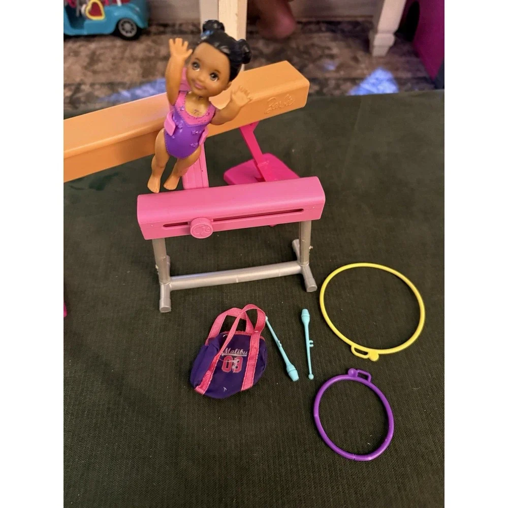 Barbie You Can Be Anything - Gymnastic Set With Toddler